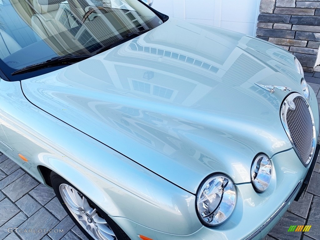 2007 S-Type 3.0 - Seafrost Metallic / Ivory/Mocha photo #37