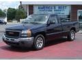 2005 Deep Blue Metallic GMC Sierra 1500 Work Truck Regular Cab  photo #1