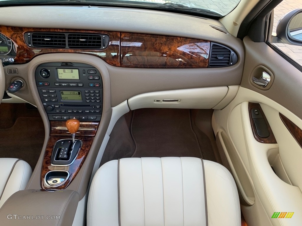 2007 S-Type 3.0 - Seafrost Metallic / Ivory/Mocha photo #45