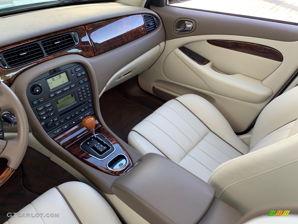 2007 S-Type 3.0 - Seafrost Metallic / Ivory/Mocha photo #47