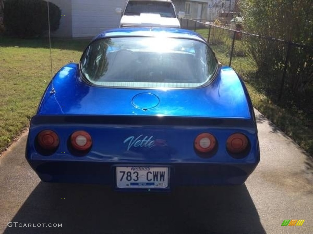 1980 Corvette Coupe - Dark Blue / Black photo #2