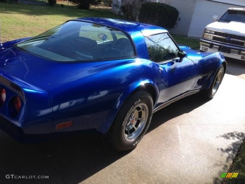1980 Corvette Coupe - Dark Blue / Black photo #12