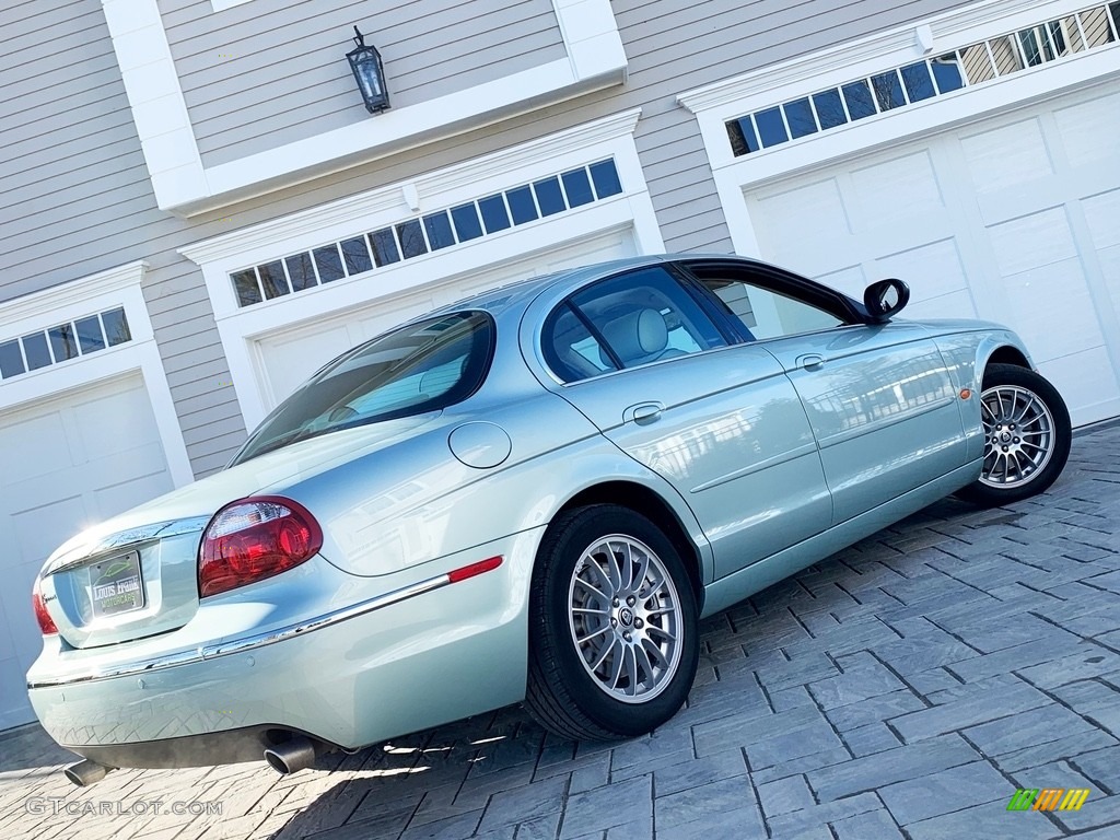 2007 S-Type 3.0 - Seafrost Metallic / Ivory/Mocha photo #102
