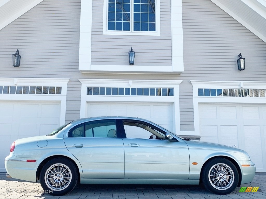 2007 S-Type 3.0 - Seafrost Metallic / Ivory/Mocha photo #106