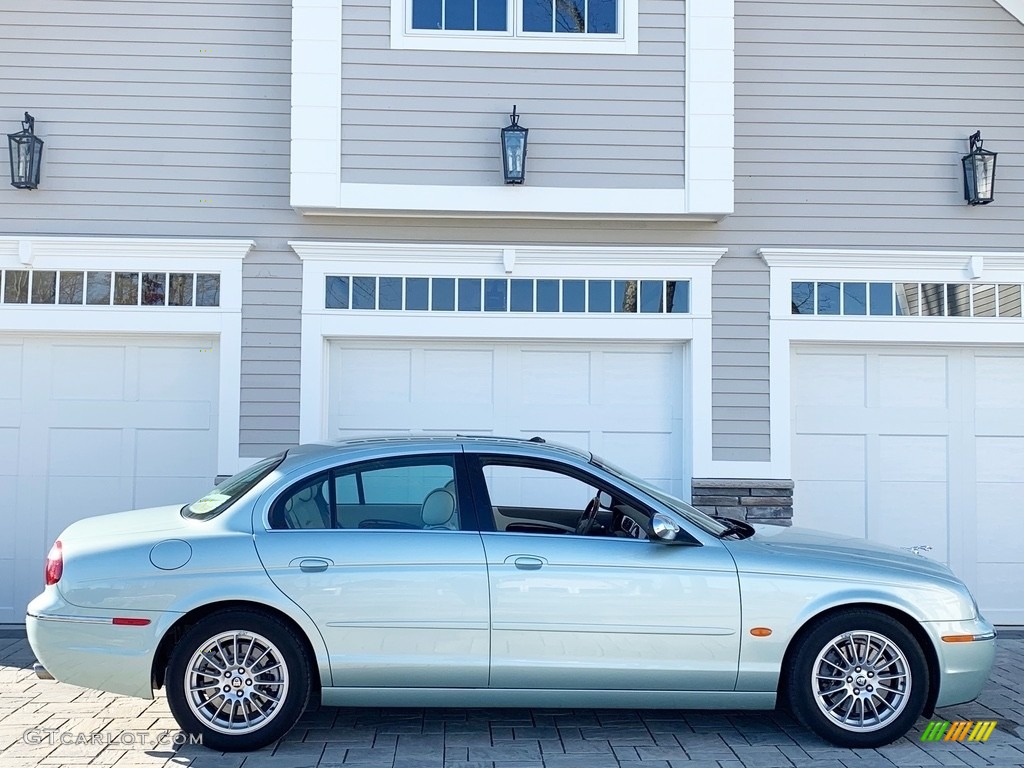 2007 S-Type 3.0 - Seafrost Metallic / Ivory/Mocha photo #107