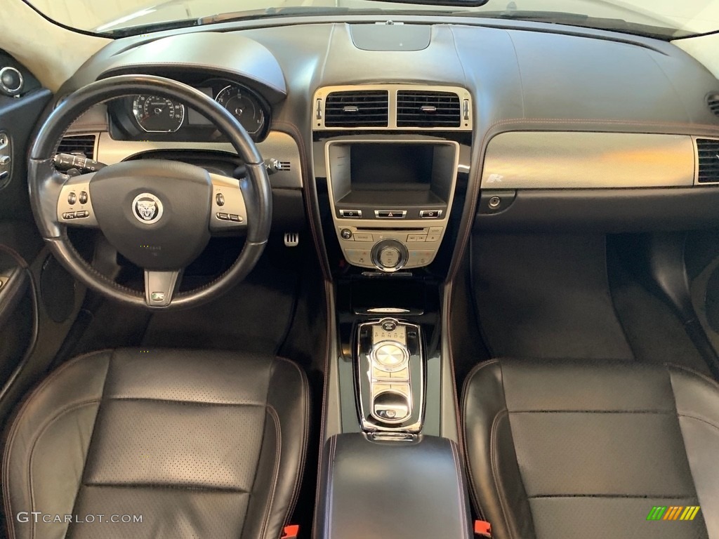 2011 Jaguar XK XKR Convertible Warm Charcoal/Warm Charcoal Dashboard Photo #138604443