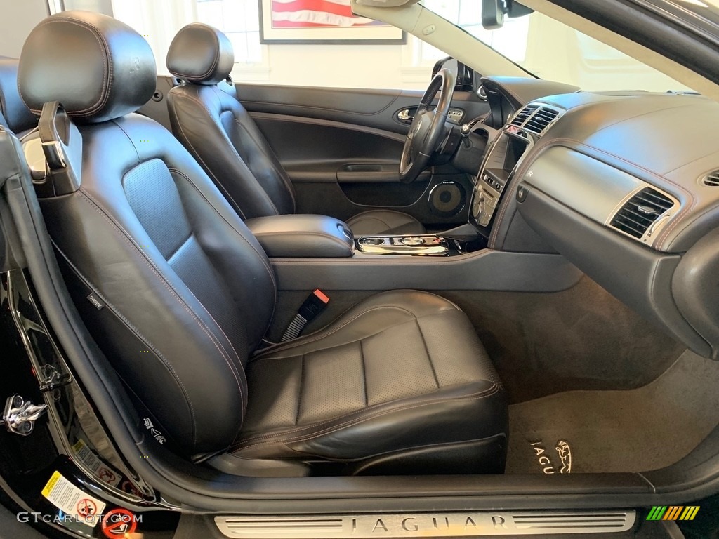 Warm Charcoal/Warm Charcoal Interior 2011 Jaguar XK XKR Convertible Photo #138604530