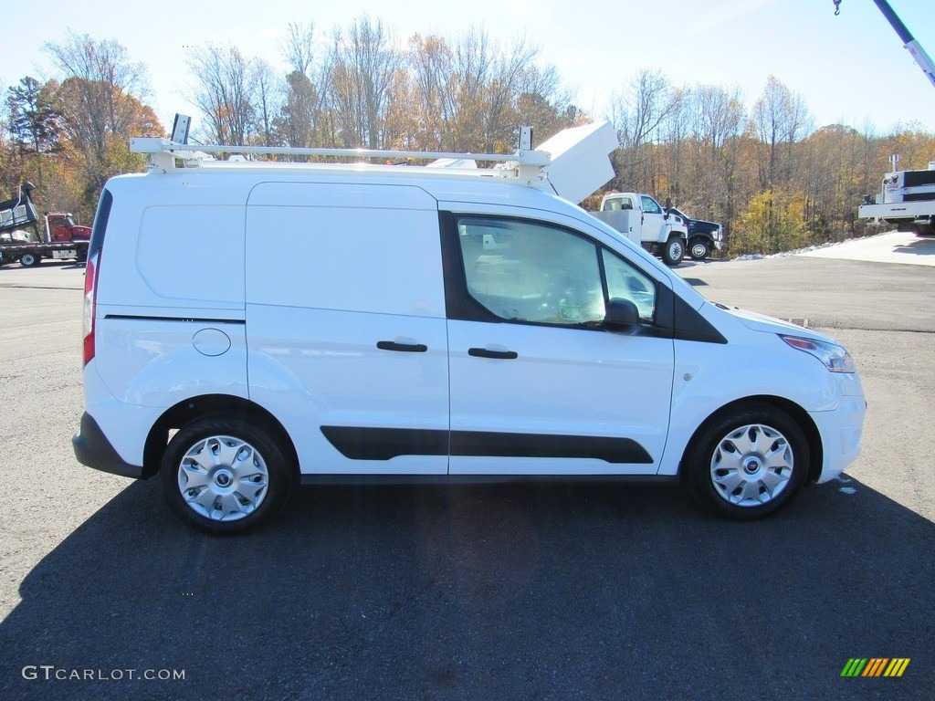 Frozen White 2016 Ford Transit Connect XLT Cargo Van Exterior Photo #138605529