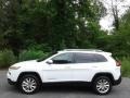 2014 Bright White Jeep Cherokee Limited 4x4  photo #1