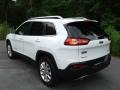 2014 Bright White Jeep Cherokee Limited 4x4  photo #8
