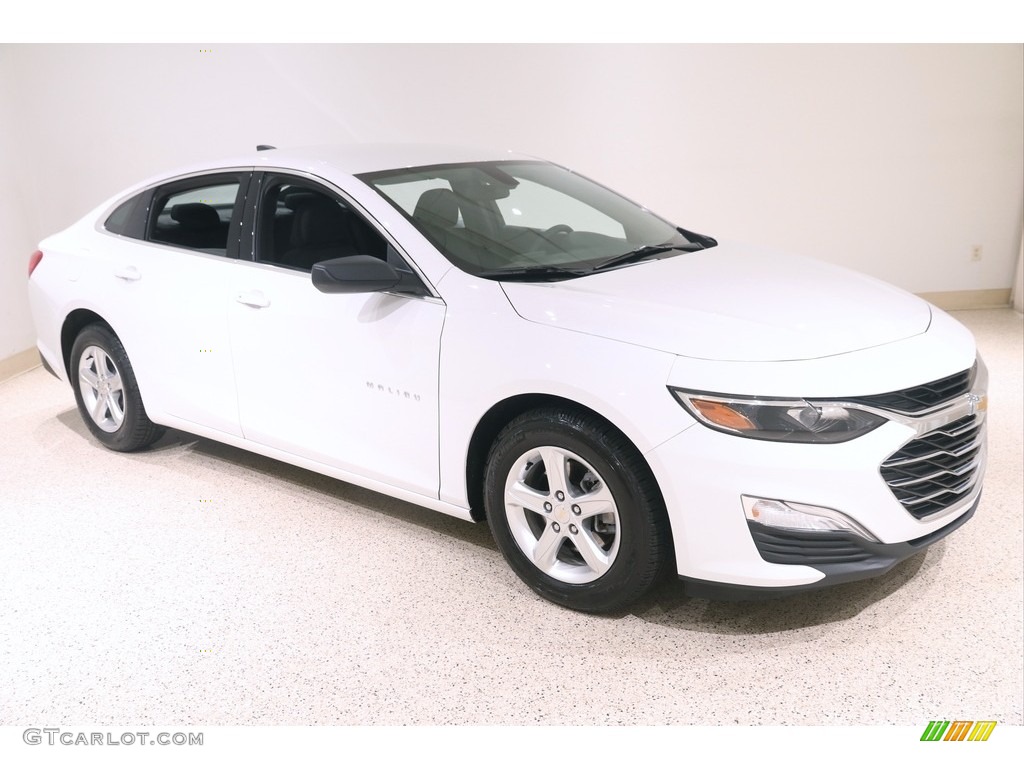 2019 Malibu LS - Summit White / Jet Black photo #1