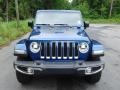 Ocean Blue Metallic - Wrangler Unlimited Sahara 4x4 Photo No. 3