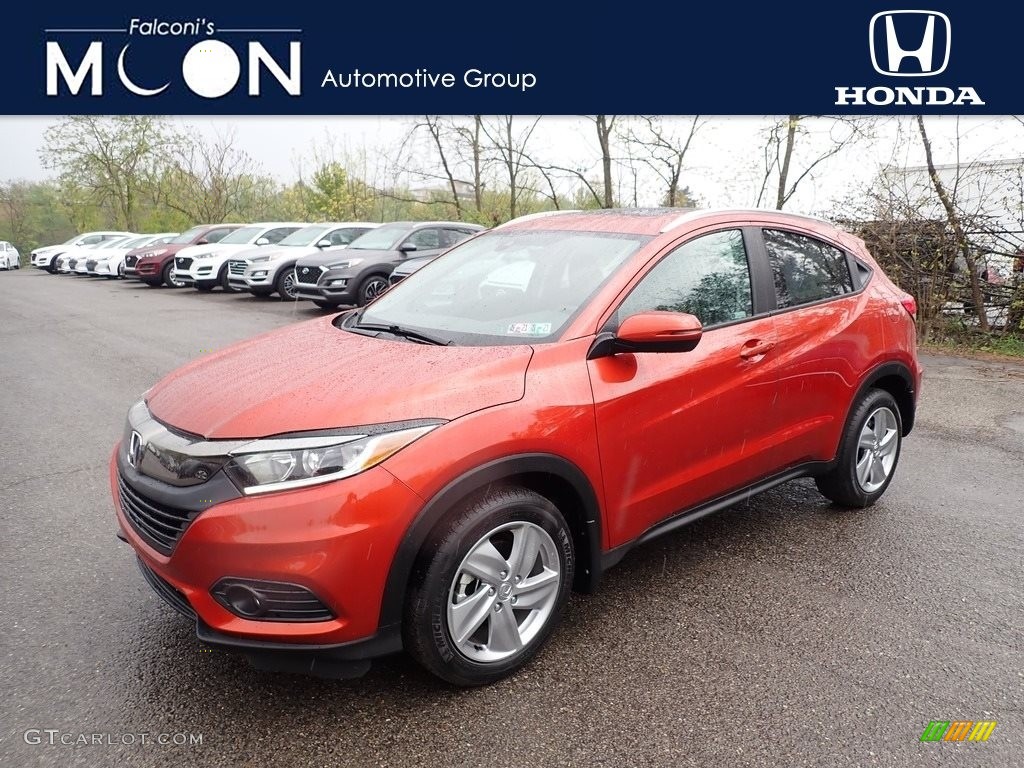 Orangeburst Metallic Honda HR-V