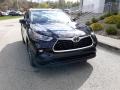 2020 Midnight Black Metallic Toyota Highlander XLE AWD  photo #49