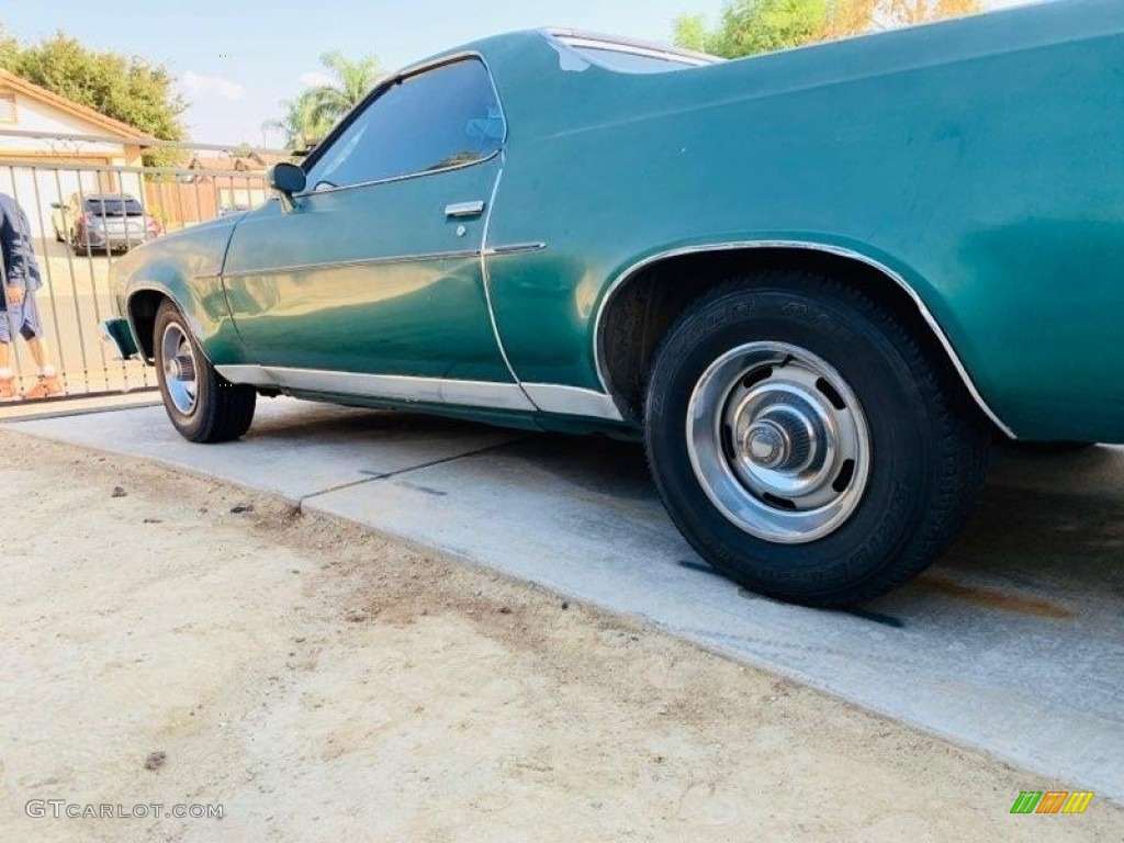 Medium Green Metallic 1977 Chevrolet El Camino Standard El Camino Model Exterior Photo #138610530