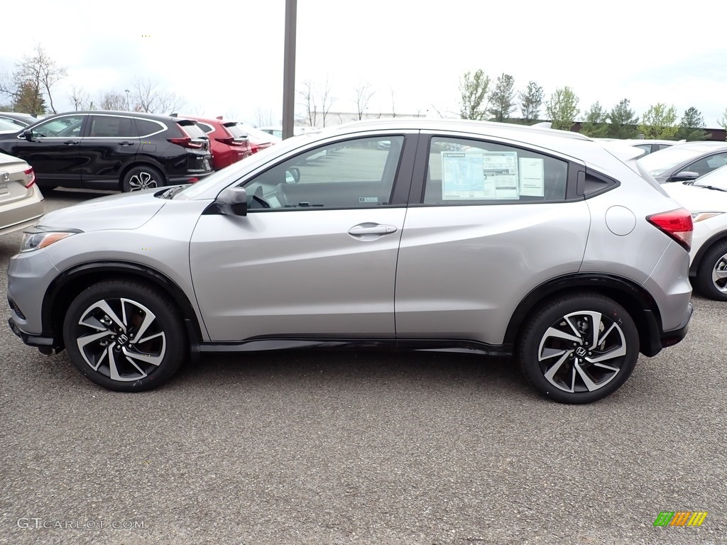 2020 HR-V Sport AWD - Lunar Silver Metallic / Black photo #2