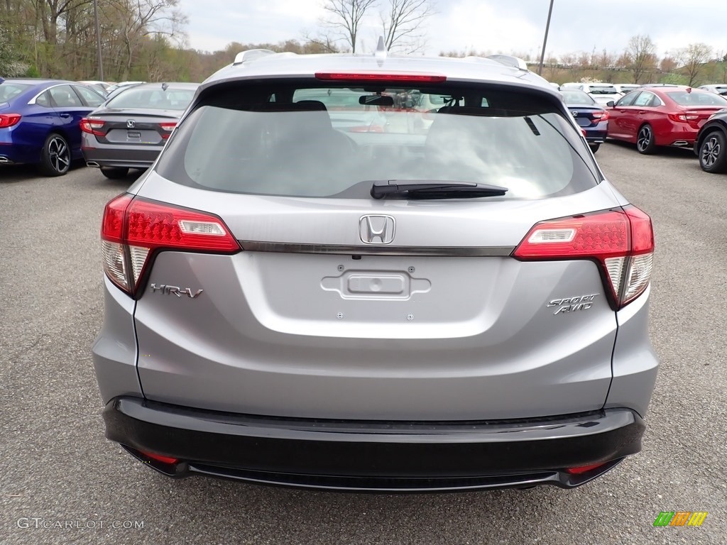 2020 HR-V Sport AWD - Lunar Silver Metallic / Black photo #4