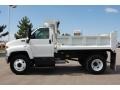 2007 Summit White GMC C Series TopKick C7500 Regular Cab Chassis Dump Truck  photo #4