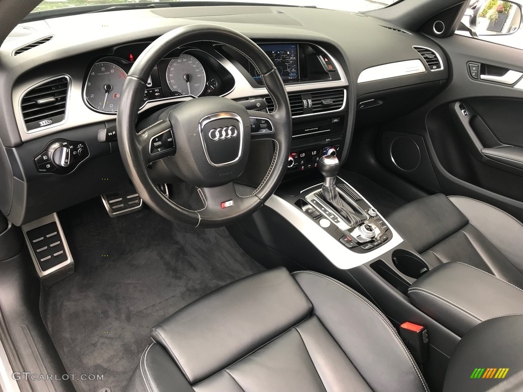 Black Interior 2015 Audi S4 Premium Plus 3.0 TFSI quattro Photo #138611028