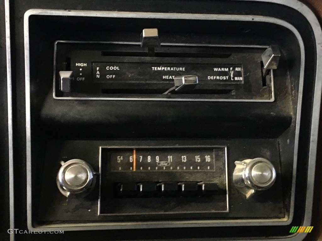 1978 Ford F150 Custom SuperCab Controls Photos