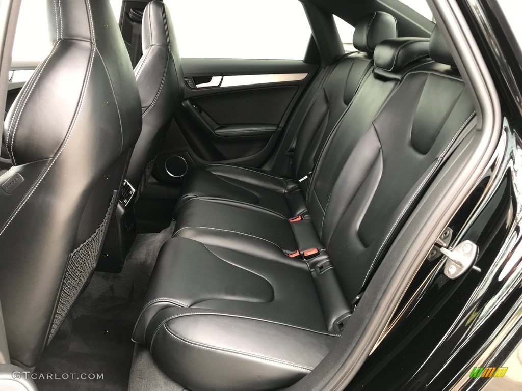 Black Interior 2015 Audi S4 Premium Plus 3.0 TFSI quattro Photo #138611154