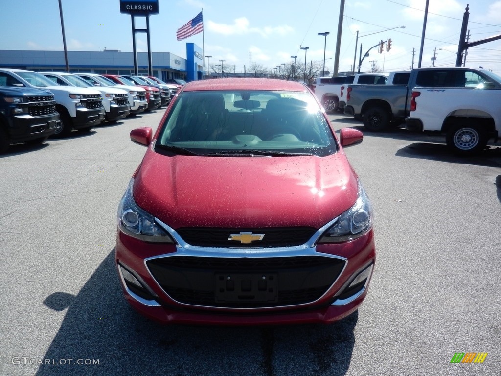 2020 Spark LT - Raspberry Metallic / Jet Black/Dark Anderson Silver Metallic photo #2