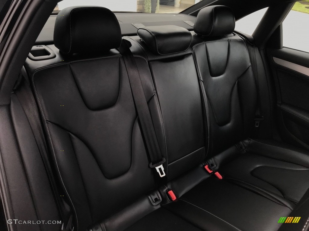 Black Interior 2015 Audi S4 Premium Plus 3.0 TFSI quattro Photo #138612177
