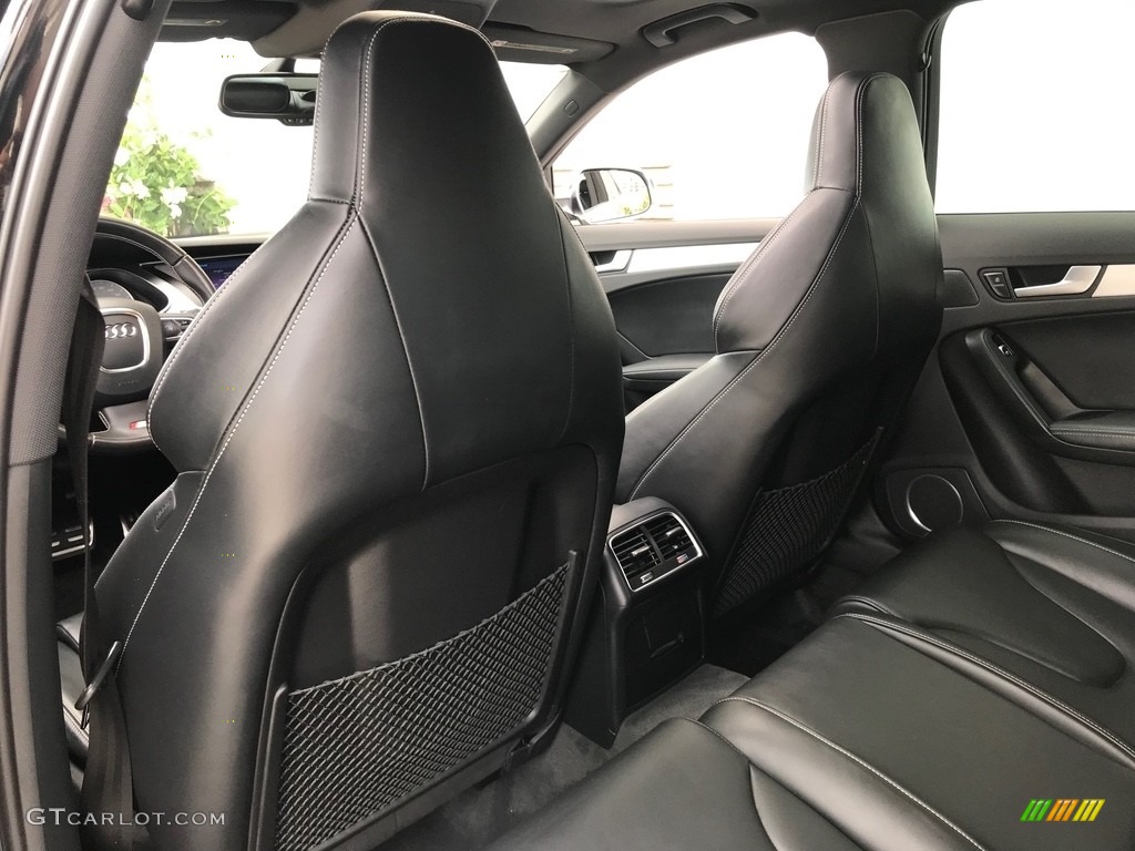 2015 Audi S4 Premium Plus 3.0 TFSI quattro Rear Seat Photo #138612201
