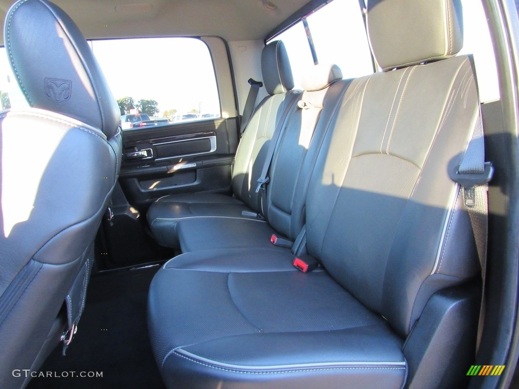 2014 Ram 2500 Laramie Limited Crew Cab 4x4 Rear Seat Photo #138612336