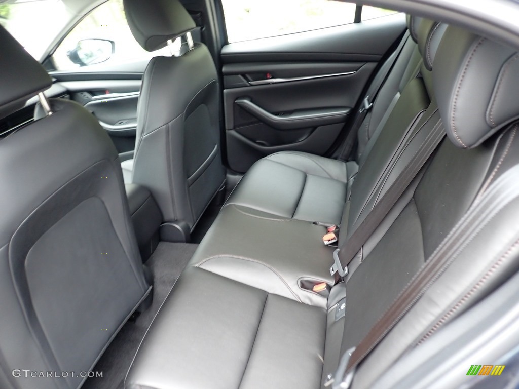 Black Interior 2020 Mazda MAZDA3 Select Sedan AWD Photo #138612822
