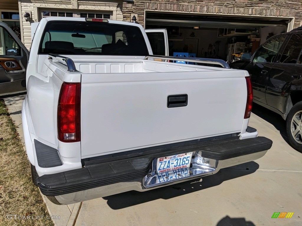1995 C/K C1500 Extended Cab - White / Gray photo #5