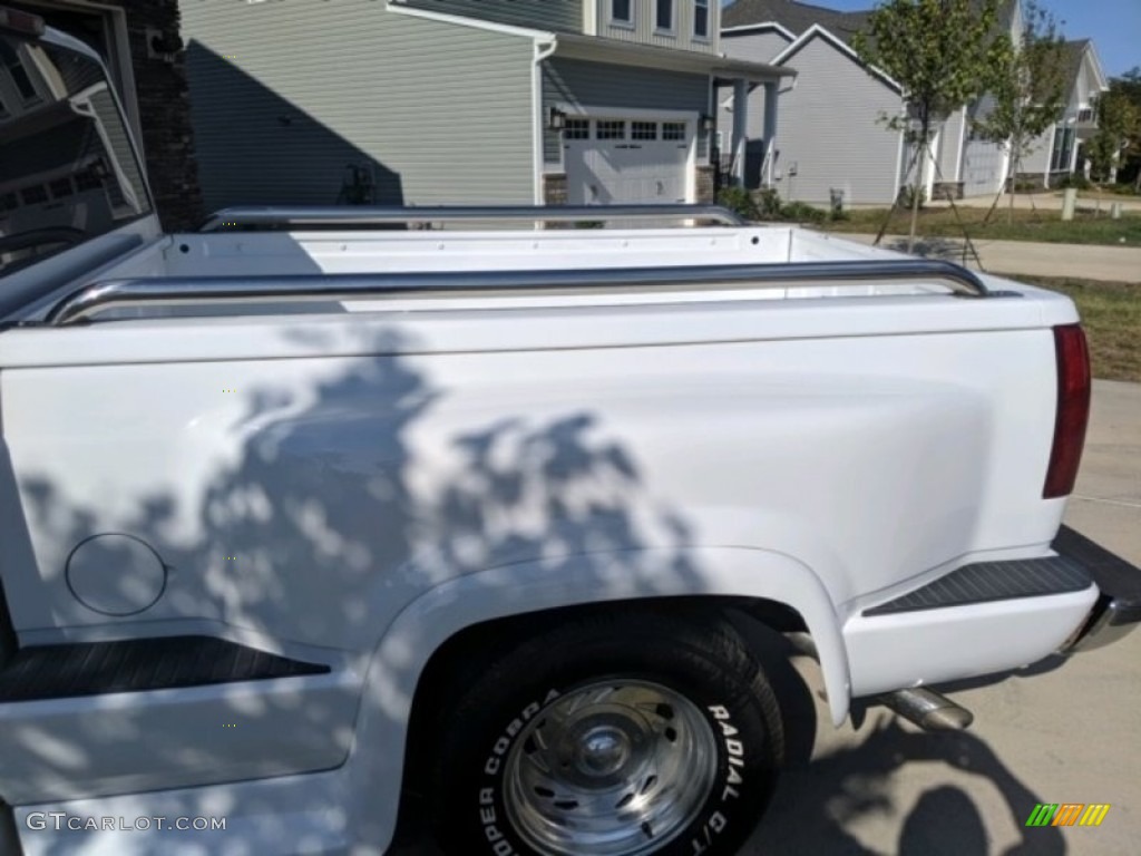 1995 C/K C1500 Extended Cab - White / Gray photo #7
