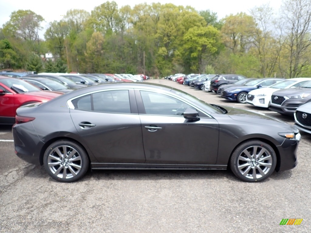 2020 MAZDA3 Preferred Sedan AWD - Machine Gray Metallic / Black photo #1