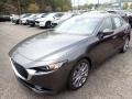 Machine Gray Metallic 2020 Mazda MAZDA3 Preferred Sedan AWD Exterior