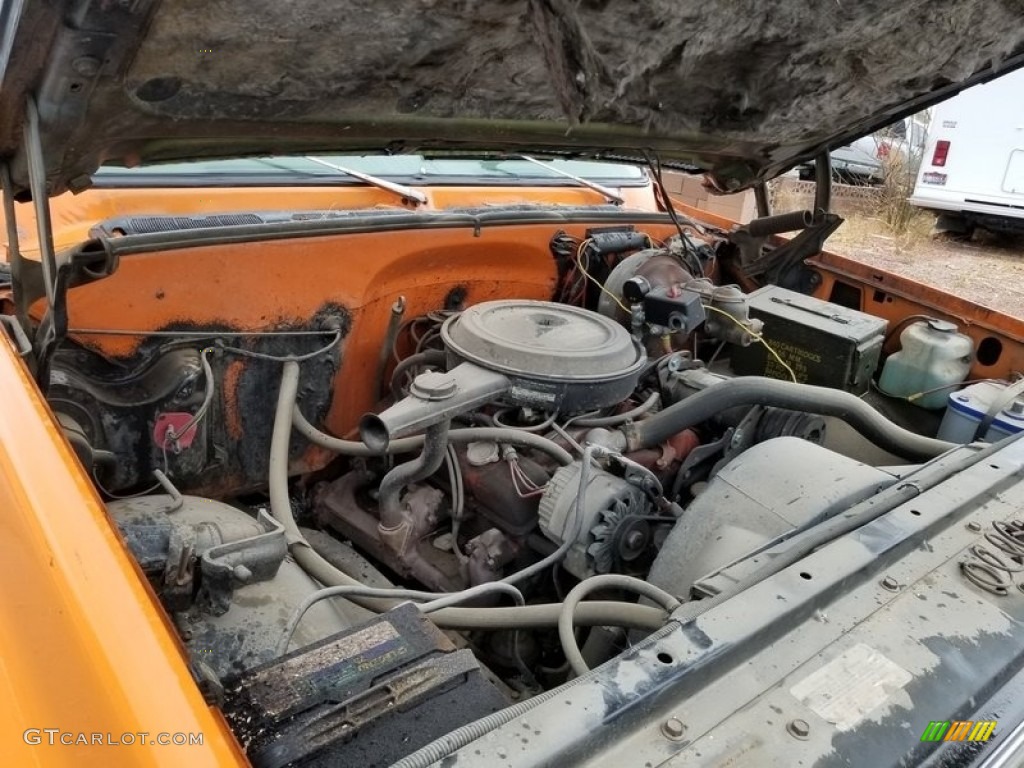 1976 Chevrolet C/K C20 Custom Deluxe Regular Cab 5.7 Liter OHV 16-Valve V8 Engine Photo #138613716