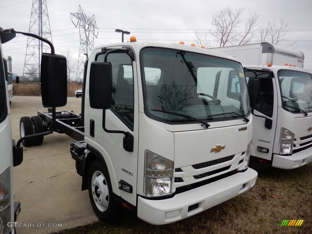 Arctic White 2019 Chevrolet Low Cab Forward 4500 Chassis Exterior Photo #138613776