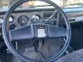 Charcoal 1987 Chevrolet C/K V10 Silverado Regular Cab 4x4 Steering Wheel