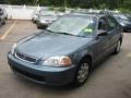 1998 Cyclone Blue Metallic Honda Civic LX Sedan  photo #1