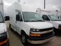 2019 Summit White Chevrolet Express Cutaway 3500 Moving Van  photo #3