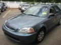 1998 Cyclone Blue Metallic Honda Civic LX Sedan  photo #7