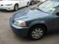 1998 Cyclone Blue Metallic Honda Civic LX Sedan  photo #8
