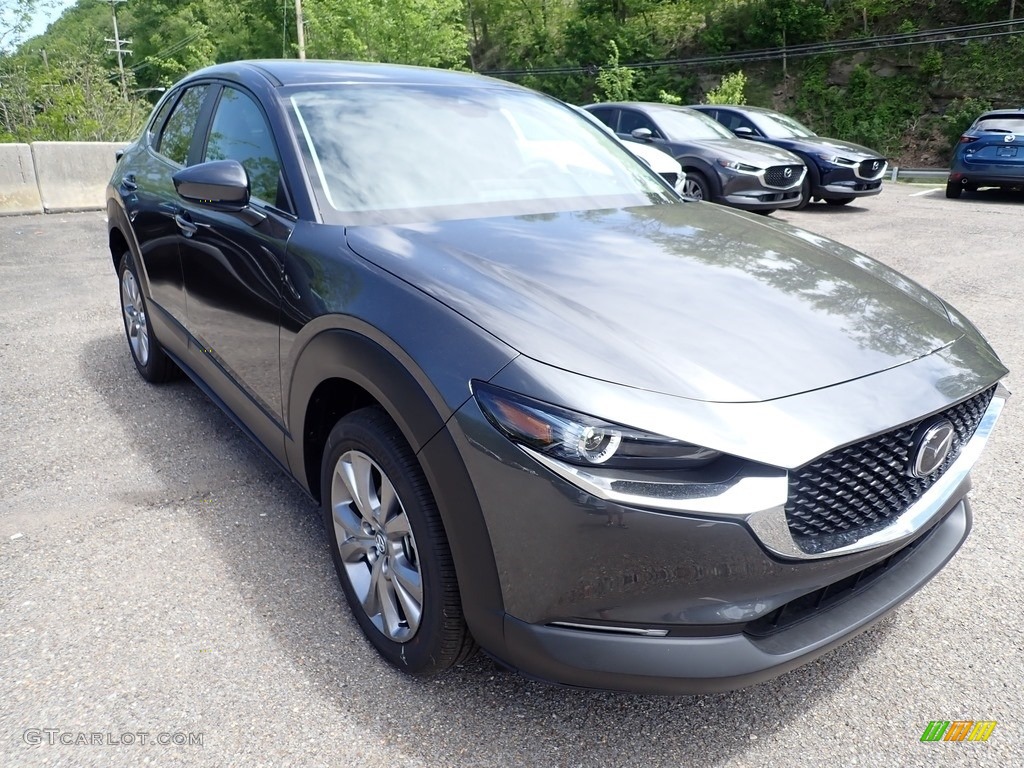 2020 CX-30 Select AWD - Machine Gray Metallic / Black photo #3