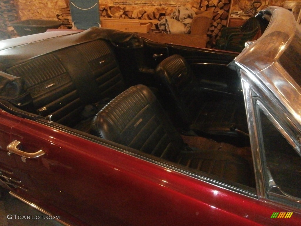 Black Interior 1966 Ford Mustang Convertible Photo #138615015