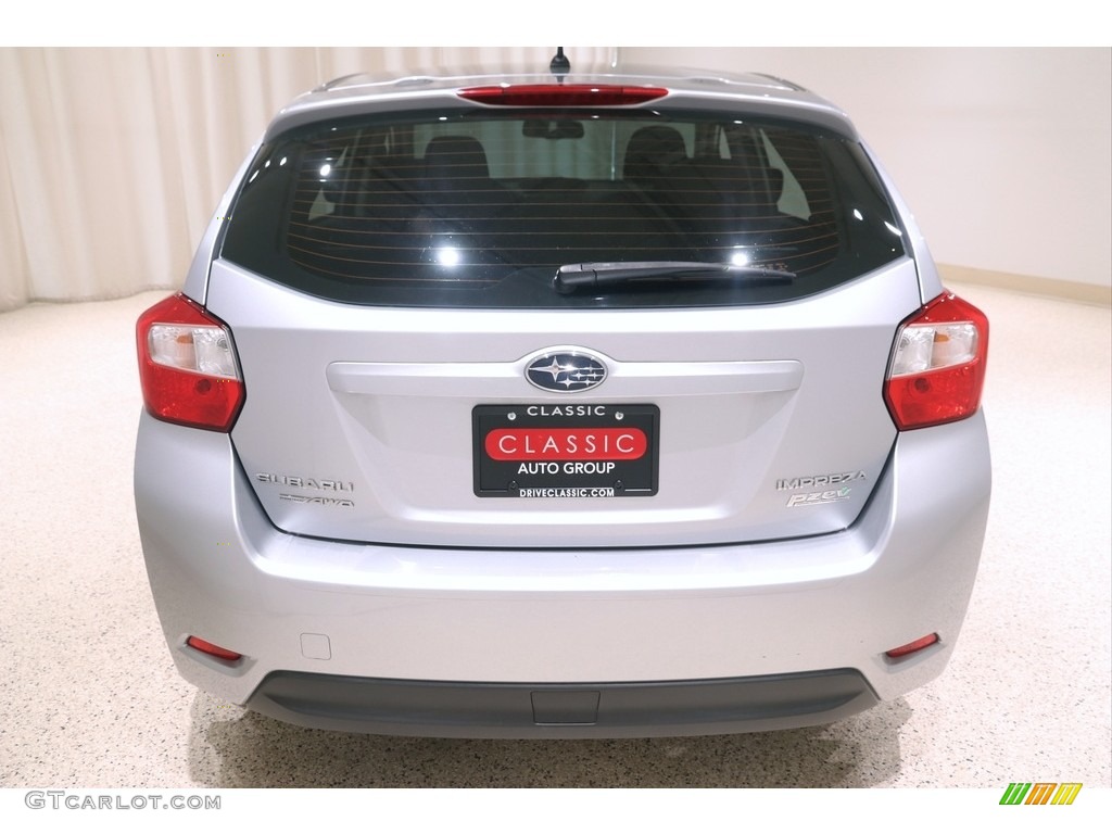 2012 Impreza 2.0i Premium 5 Door - Ice Silver Metallic / Black photo #18