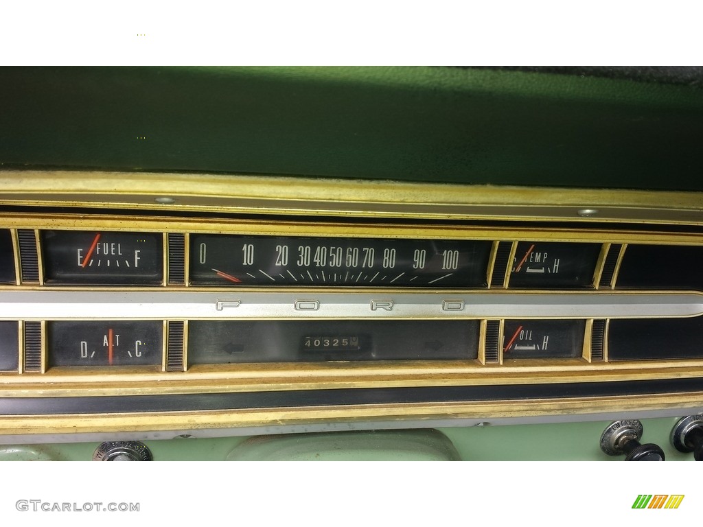 1971 Ford F100 Sport Custom Regular Cab Gauges Photos