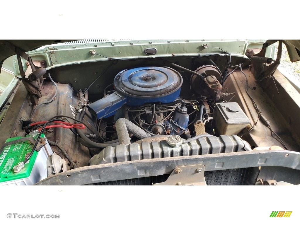 1971 Ford F100 Sport Custom Regular Cab 302 ci OHV 16-Valve V8 Engine Photo #138616350