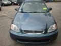 1998 Cyclone Blue Metallic Honda Civic LX Sedan  photo #17