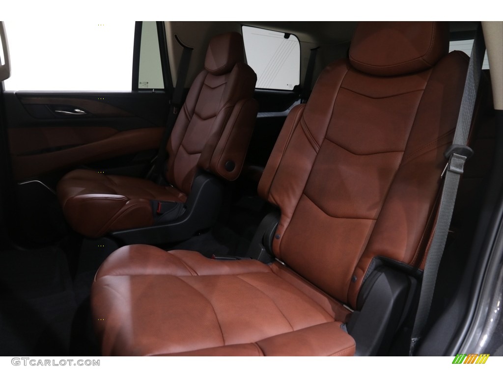 Kona Brown/Jet Black Interior 2018 Cadillac Escalade Luxury 4WD Photo #138616524
