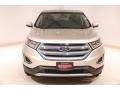 2017 White Gold Metallic Ford Edge SEL AWD  photo #2