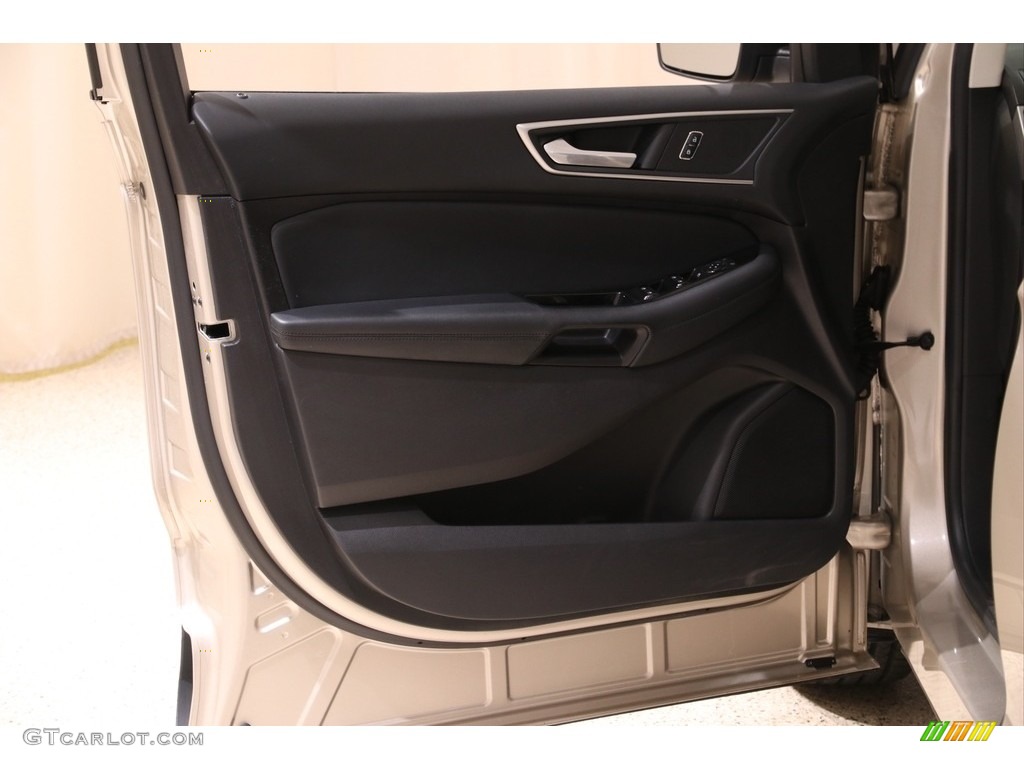 2017 Edge SEL AWD - White Gold Metallic / Ebony photo #4